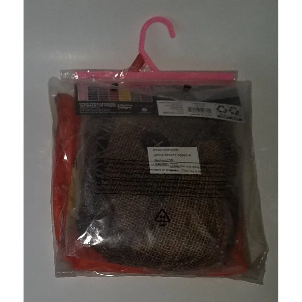 NEW Trick R Treat SAM Girls Halloween Costume Small 6/6X Medium 7/8